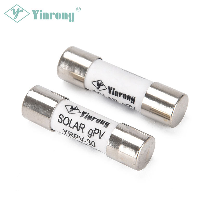 Tautan Sekering PV Surya 1000VDC 30A 10×38mm